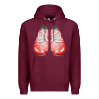 Burgundy red cleats fa element 3 Premium Hoodie - FaDigitalArtStudio