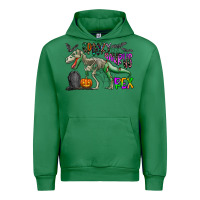 Emerald spooky saurus rex Urban Hoodie - CowhideDigitalArt