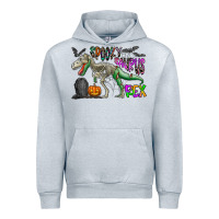 Heather Grey spooky saurus rex Urban Hoodie - CowhideDigitalArt