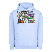 Pigment Grape Ice spooky saurus rex Urban Hoodie - CowhideDigitalArt