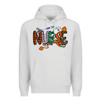 Dove Grey nurse halloween Premium Hoodie - CowhideDigitalArt