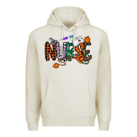 Oatmeal Heather nurse halloween Premium Hoodie - CowhideDigitalArt