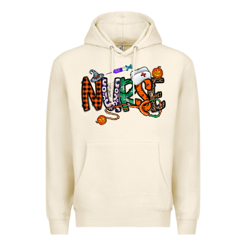 Nurse Halloween Premium Hoodie by CowhideDigitalArt | Teevron