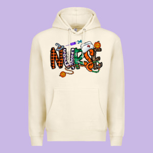Nurse Halloween Premium Hoodie Designed By Cowhidedigitalart