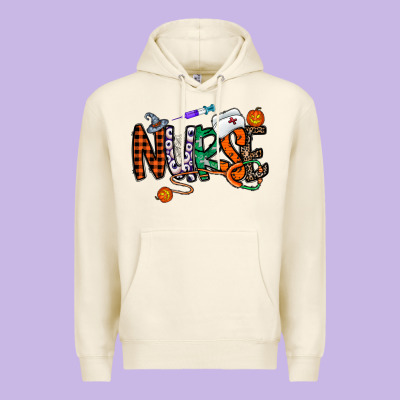 Nurse Halloween Premium Hoodie Designed By Cowhidedigitalart