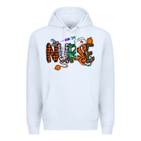 White nurse halloween Premium Hoodie - CowhideDigitalArt