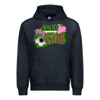 Navy love my girl soccer Urban Hoodie - HRA Design Shop