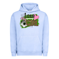Pigment Grape Ice love my girl soccer Urban Hoodie - HRA Design Shop