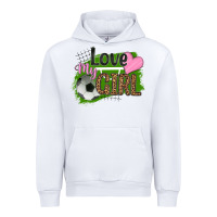 White love my girl soccer Urban Hoodie - HRA Design Shop