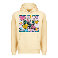 Pina Colada Easter hearts Cowhide tumbler Easter Day Premium Hoodie - Neo Western