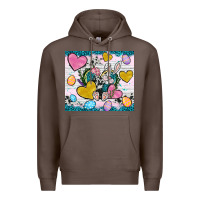 Coffee Easter hearts Cowhide tumbler Easter Day Premium Hoodie - Neo Western