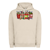 Pigment French Oak christmas drink Urban Hoodie - CowhideDigitalArt