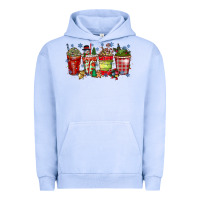 Pigment Grape Ice christmas drink Urban Hoodie - CowhideDigitalArt