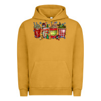Pigment Peanut Butter christmas drink Urban Hoodie - CowhideDigitalArt
