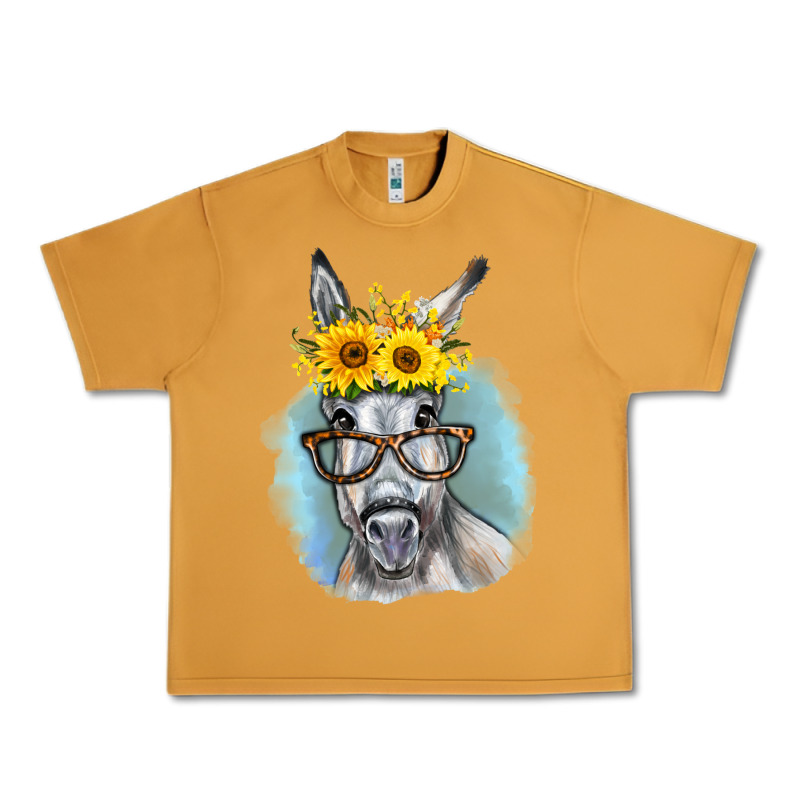 Sunflower Glasses Donkey Urban Heavy Tee by RanaPortraitStore | Teevron