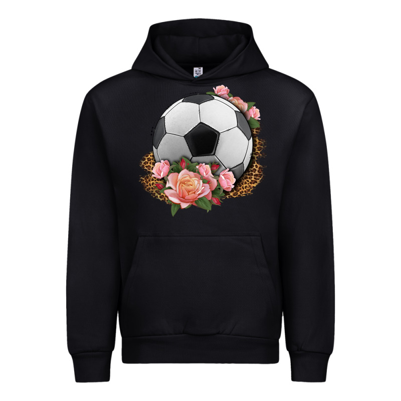 Western Soccer With Roses Urban Hoodie by HRA Design Shop | Teevron