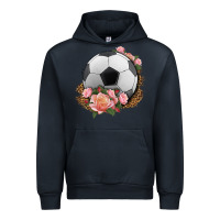 Navy western soccer with roses Urban Hoodie - HRA Design Shop