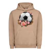 Pigment Burro western soccer with roses Urban Hoodie - HRA Design Shop
