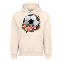 Sandshell western soccer with roses Urban Hoodie - HRA Design Shop