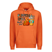 Carrot pumpkin spice kinda girl Premium Hoodie - CowhideDigitalArt