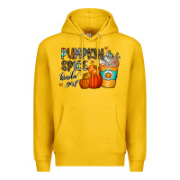 Lemon pumpkin spice kinda girl Premium Hoodie - CowhideDigitalArt