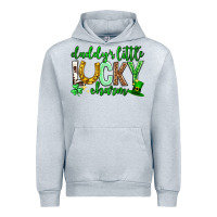 Heather Grey St. Patrick's Day Daddy's little lucky charm Urban Hoodie - Neo Western