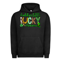 Pigment Black St. Patrick's Day Daddy's little lucky charm Urban Hoodie - Neo Western