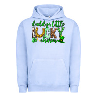 Pigment Grape Ice St. Patrick's Day Daddy's little lucky charm Urban Hoodie - Neo Western