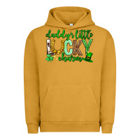 Pigment Peanut Butter St. Patrick's Day Daddy's little lucky charm Urban Hoodie - Neo Western
