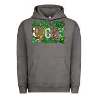 Pigment Tornado St. Patrick's Day Daddy's little lucky charm Urban Hoodie - Neo Western