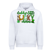 White St. Patrick's Day Daddy's little lucky charm Urban Hoodie - Neo Western