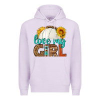 Lilac love my girl volleyball Premium Hoodie - HRA Design Shop