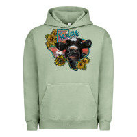 Pigment Oil Green texas Urban Hoodie - SublimationCraftShop