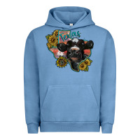Pigment Pebble Blue texas Urban Hoodie - SublimationCraftShop