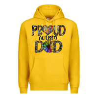 Lemon proud autism dad Premium Hoodie - SublimationCraftShop
