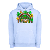 Pigment Grape Ice St. Patrick's Day gnome rainbow Urban Hoodie - Neo Western