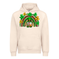 Sandshell St. Patrick's Day gnome rainbow Urban Hoodie - Neo Western