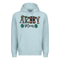 Blue Mist army mom Premium Hoodie - SublimationCraftShop