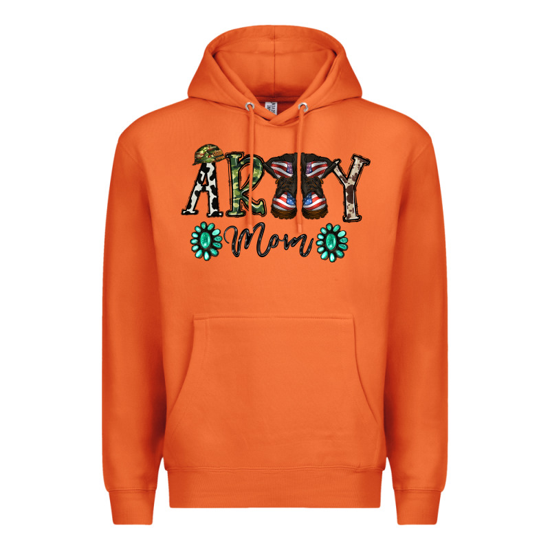 Army Mom Premium Hoodie by SublimationCraftShop | Teevron