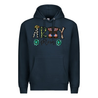 Navy army mom Premium Hoodie - SublimationCraftShop
