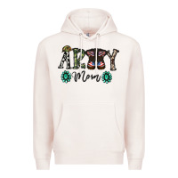 Pale Pink army mom Premium Hoodie - SublimationCraftShop