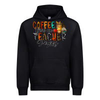 Black coffee gives me teacher Urban Hoodie - CowhideDigitalArt
