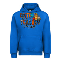 Cobalt coffee gives me teacher Urban Hoodie - CowhideDigitalArt