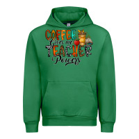 Emerald coffee gives me teacher Urban Hoodie - CowhideDigitalArt