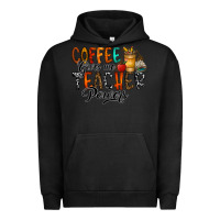 Pigment Black coffee gives me teacher Urban Hoodie - CowhideDigitalArt