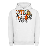 Pigment Lunar Rock coffee gives me teacher Urban Hoodie - CowhideDigitalArt