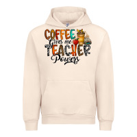 Sandshell coffee gives me teacher Urban Hoodie - CowhideDigitalArt