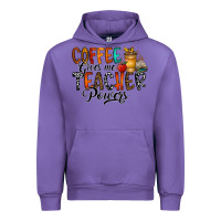 Tulip coffee gives me teacher Urban Hoodie - CowhideDigitalArt