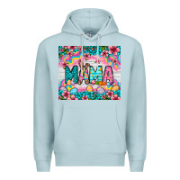 Blue Mist Easter Mama Leopard tumbler Easter Day Premium Hoodie - Neo Western