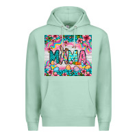 Seafoam Easter Mama Leopard tumbler Easter Day Premium Hoodie - Neo Western